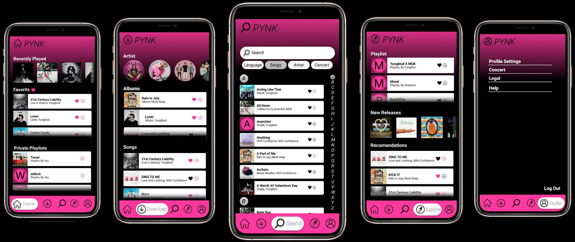PYNK App Logo